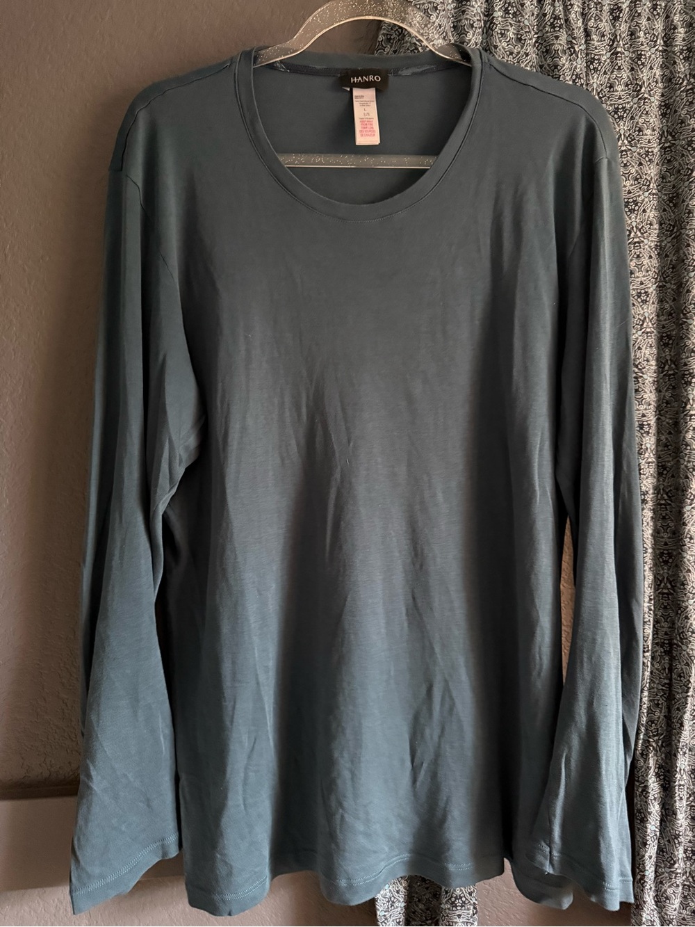 HANRO • Pajama lounge set - Large / long sleeve and pants - Picture 2 of 8